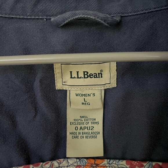 Vintage LL Bean Brushed Denim Jacket - Picture 4 of 5